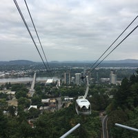 Photo taken at Portland Aerial Tram - Upper Terminal by Zahra on 8/8/2019