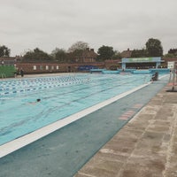 Photo taken at Better Charlton Lido and Lifestyle Club by Luke S. on 10/7/2016