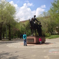 Photo taken at Памятник Казакам by Sergey B. on 5/1/2014