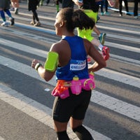 Photo taken at TCS New York City Marathon Mile 24 by Jason M. on 11/1/2015
