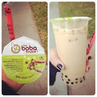 Photo taken at The Boba Truck by Yesenia on 2/4/2014