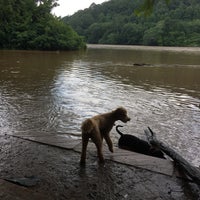 Photo taken at Chattahoochee River - East Palisades Area - National Recreation Area by Kim S. on 7/17/2017