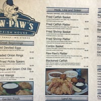 Photo taken at Paw-Paw&amp;#39;s Catfish House by Adam M. on 1/3/2016