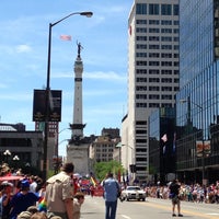 Photo taken at IPL 500 Festival Parade by Emily B. on 5/24/2014