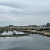 Photo taken at Tama River by おはぎ on 3/24/2024