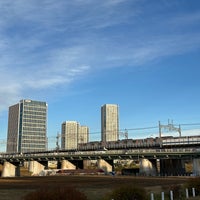 Photo taken at Futako Bridge by おはぎ on 12/17/2023