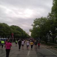Photo taken at OneAmerica 500 Festival Mini Marathon by Caitlin A. on 5/4/2013