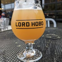 Photo taken at Lord Hobo Brewing Company by Garrett V. on 6/2/2022
