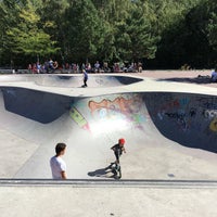 Photo taken at Skatepark am Gleisdreieck by Georgios G. on 8/31/2016