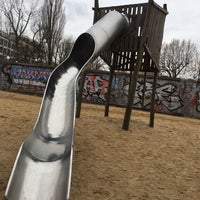 Photo taken at Spielplatz im Viktoriapark by Georgios G. on 2/17/2018