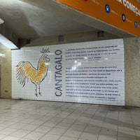 Photo taken at MetrôRio - Estação Cantagalo by Alexandre F. on 1/15/2023