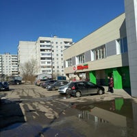 Photo taken at пятерочка Полевая 27 by Николай Ф. on 3/27/2016