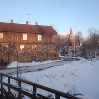 Photo taken at Nītaures dzirnavas by Kristaps on 2/26/2015