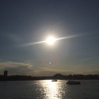 Photo taken at The Sunset Terrace at Chelsea Piers by Domenic A. on 5/6/2015