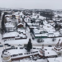 Photo taken at Ризоположенский женский монастырь by Andrey K. on 2/21/2021