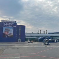 Photo taken at Grozny International Airport (GRV) by Andrey K. on 10/19/2021