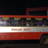 Photo taken at Mysore KSRTC Bus Stand by Liew M. on 11/13/2016