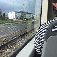 Photo taken at Zlaté piesky (tram, bus) by Majo I. on 5/10/2016