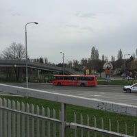 Photo taken at Zlaté piesky (tram, bus) by Majo I. on 3/30/2016