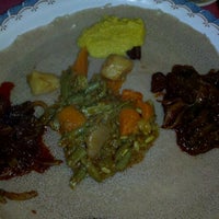 Foto diambil di Meskerem Ethiopian Restaurant oleh Kimberly C. pada 12/23/2012