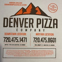 รูปภาพถ่ายที่ Denver Pizza Company โดย Michael M. เมื่อ 11/12/2019