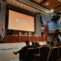 Photo taken at Associação dos Advogados de São Paulo by Eduardo C. on 5/16/2019