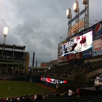 Photo taken at Progressive Field by Ted C. on 4/12/2013