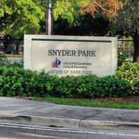 Snyder Park - 3299 SW 4th Ave Snyder Park - 3299 SW 4th Ave
