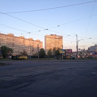 Photo taken at Darnytska Square by Anufriy S. on 5/2/2013