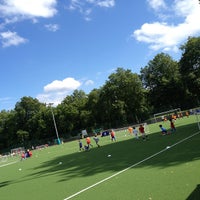 Photo taken at Battersea Park All Weather Pitches by Lunita on 8/5/2013