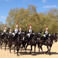 Photo taken at London 2012 Horse Guards Parade by Lunita on 4/14/2014
