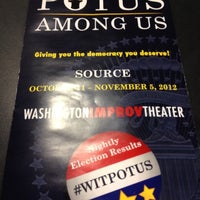 Photo taken at Washington Improv Theater by Megan P. on 10/19/2012
