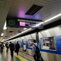 Photo taken at 東日本橋駅 2番線ホーム by みく on 6/7/2018