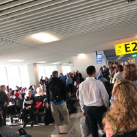 Photo taken at Gate E2 by Laureen H. on 11/9/2018