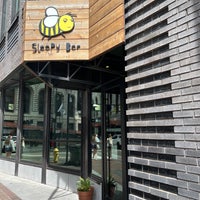 Photo taken at Sleepy Bee Cafe by Erik G. on 7/1/2022