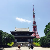 Photo taken at Zojoji Temple by miho on 6/3/2016