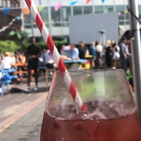 Photo taken at Queen of Hoxton Rooftop by Jimmy C. on 6/2/2019