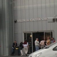 Photo taken at Valencia Joaquín Sorolla Railway Station- AVE by Bianny P. on 5/27/2013
