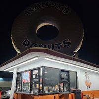 Photo taken at Randy&amp;#39;s Donuts by Liling Y. on 10/17/2023