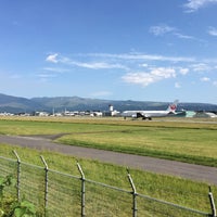 Photo taken at Aso Kumamoto Airport (KMJ) by akkun311 on 9/19/2015