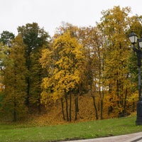 Photo taken at Велодорожка На Ломоносовском Проспекте by Iman Y. on 10/14/2017