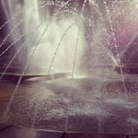Photo taken at Fountain in Center Park by Spawn on 9/7/2013
