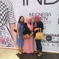Photo taken at Indonesia Fashion Week 2016 by Ade L. on 2/26/2015
