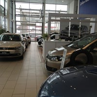Photo taken at Volkswagen Гедон-Юг by Андрей М. on 1/12/2013