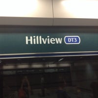 Photo taken at Hillview MRT Station (DT3) by meng h. on 12/5/2015