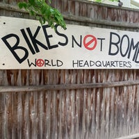 Photo taken at Bikes Not Bombs (Hub) by Kevin V. on 7/30/2020