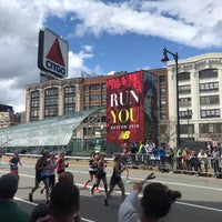 Photo taken at Kenmore Square by Kevin V. on 4/15/2019