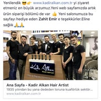 Photo taken at Kadir Alkan Hair Artist Bay Bayan Kuaför Solaryum Ağaoğlu My Club Bahçelievler by Kadir A. on 5/13/2017