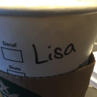 Photo taken at Starbucks by Lisa D. on 1/21/2016