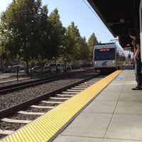 Photo taken at Downtown Campbell VTA Station by Ryan E. on 9/29/2012